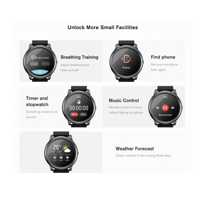 Haylou Solar Waterproof Smartwatch (Global Version) - Image 4