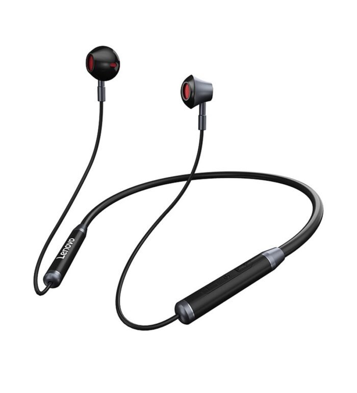 New Lenovo HE06 Wireless Neckband Headphones - Image 2