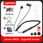 New  Lenovo HE05X Magnetic Wireless Neckband - Image 2