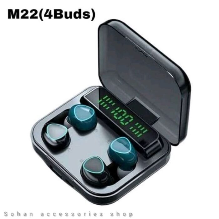 M22 TWS Wireless Bluetooth Earbuds  V5.1 - Image 4