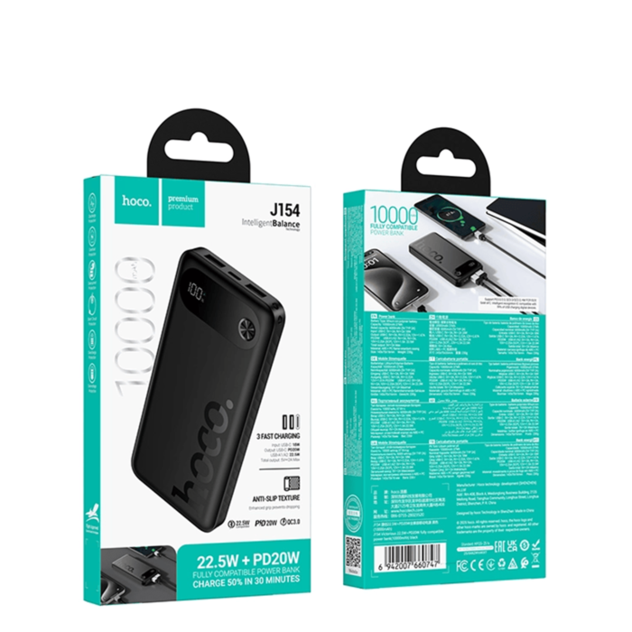 Hoco J154 Fast Charging 10000mAh Power Bank - Image 4